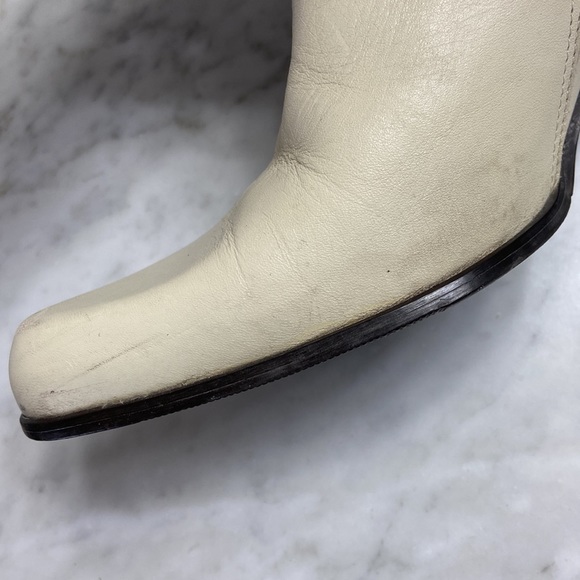 Nine West Renya Cream Ankle Boots - Picture 10 of 14